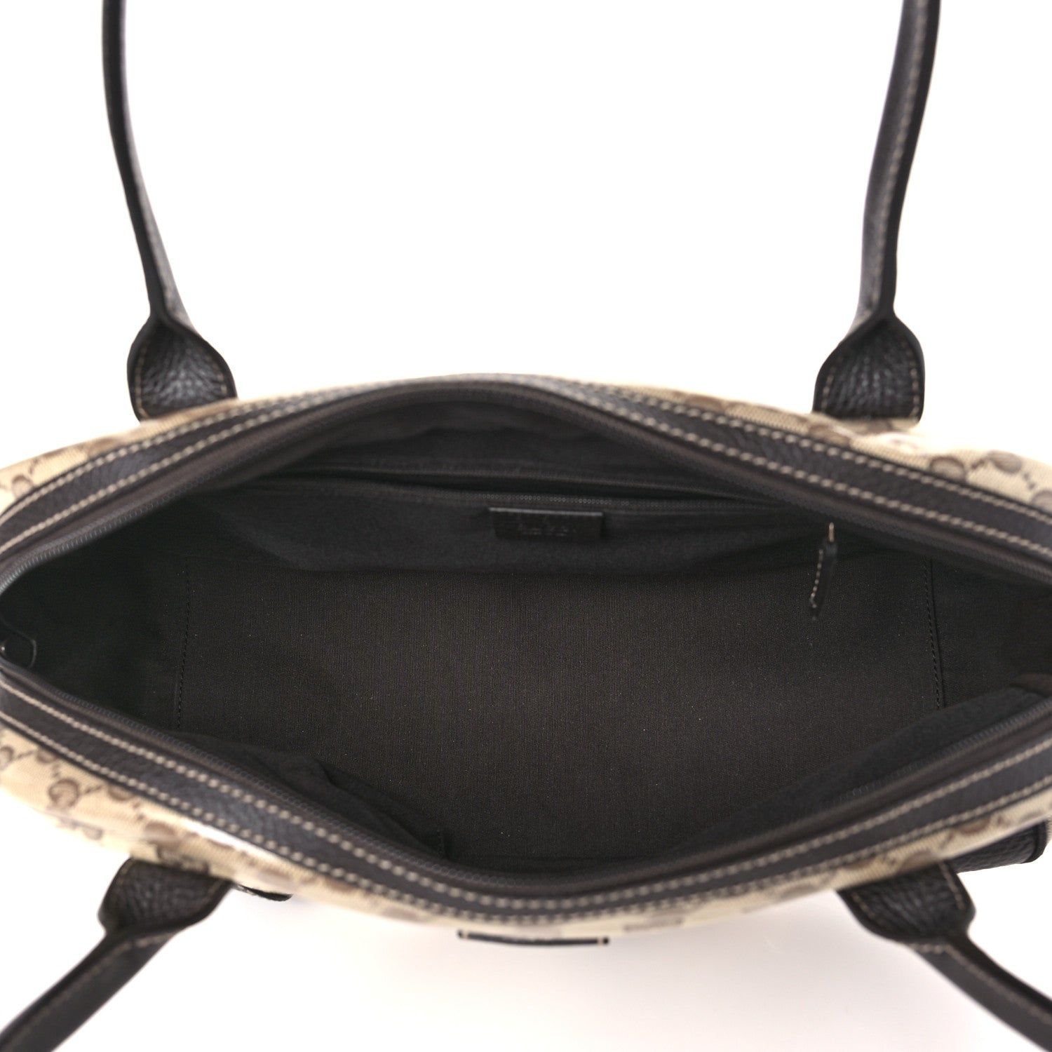 Gucci Crystal Monogram Web Princy Boston Brown 4 of 8