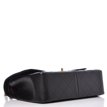 Chanel Caviar Quilted Jumbo Double Flap Black 4 of 8