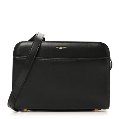 Saint Laurent Calfskin Reverse Satchel Black 1 of 10