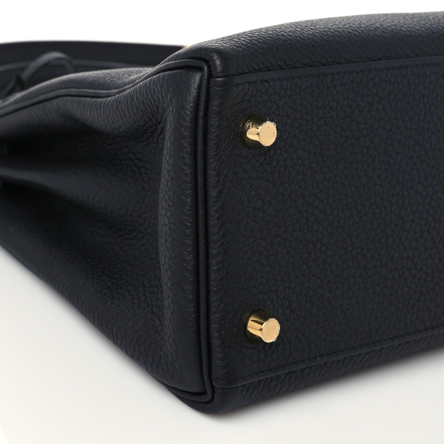 Hermes Togo Kelly Retourne 28 Black 8 of 9