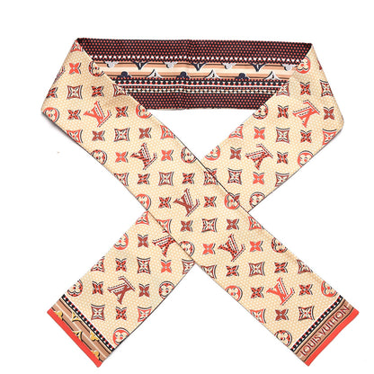 Louis Vuitton Silk Monogram Mondots Bandeau 1 of 5