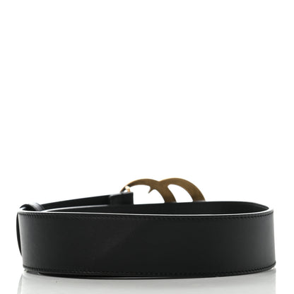 Gucci Calfskin Double G 40mm Belt 65 26 Black 2 of 6