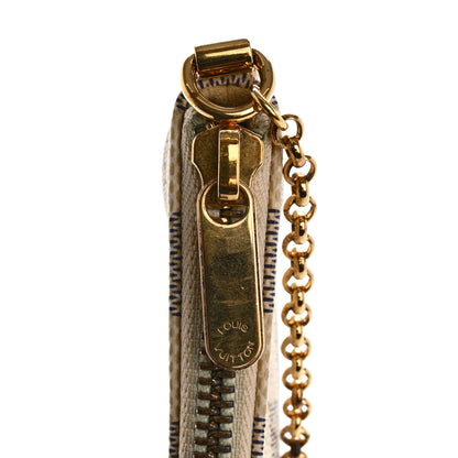 Louis Vuitton Damier Azur Pochette Milla MM 13 of 14