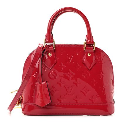 Louis Vuitton Vernis Alma BB Rose Indien 2 of 37