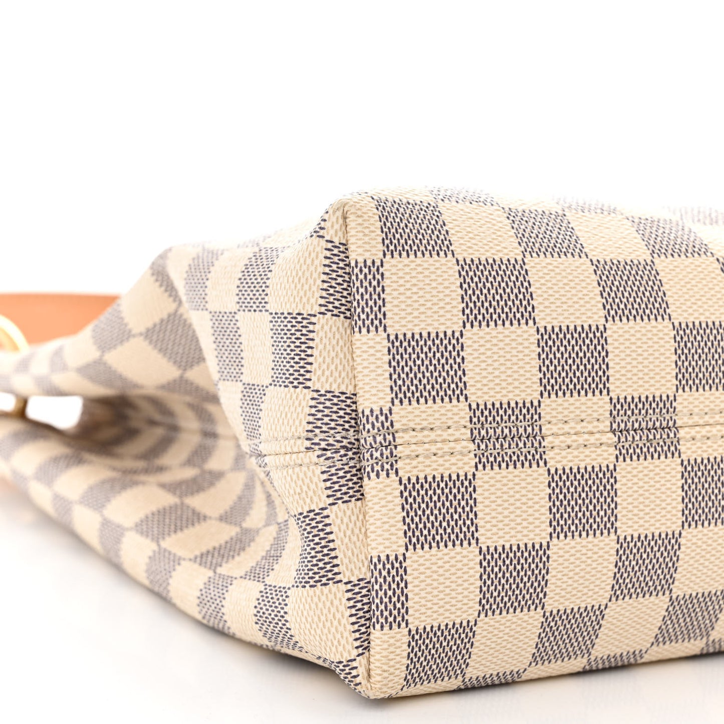 Damier Azur Graceful PM Rose Ballerine