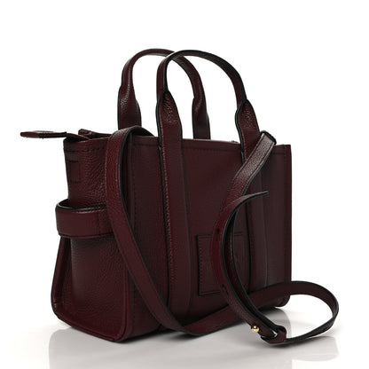 Marc Jacobs Grained Calfskin Small The Tote Bag Chianti 3 of 8
