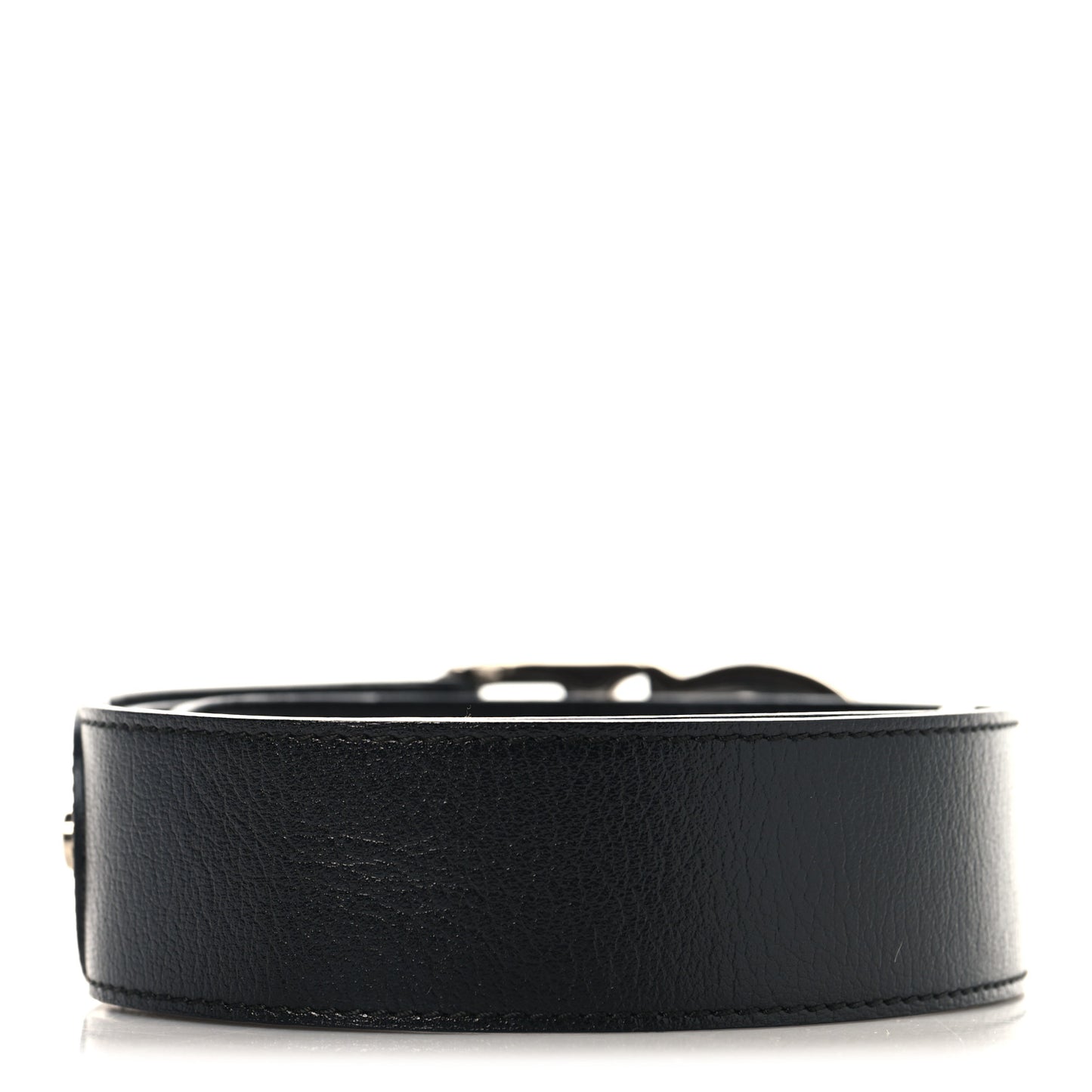 Calfskin Stitched CD Belt 85 34 Black