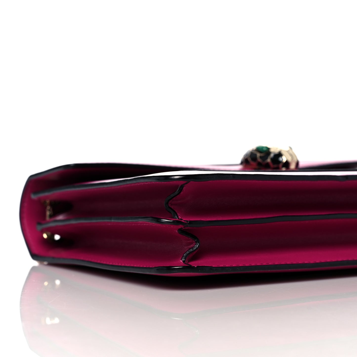 Calfskin Serpenti Forever Shoulder Bag Pink