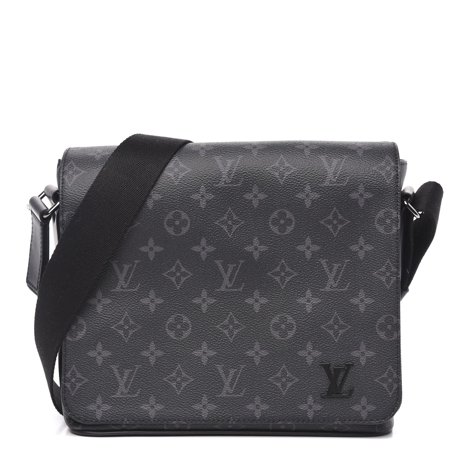 Louis Vuitton Monogram Eclipse District PM Black 1 of 10