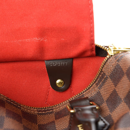 Louis Vuitton Damier Ebene Speedy Bandouliere 25 9 of 10