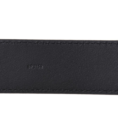 Louis Vuitton Calfskin 35mm Pont Neuf Belt 95 38 Black 4 of 9