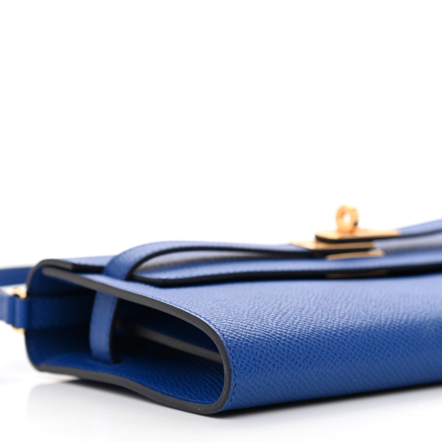 Hermes Epsom Kelly Wallet To Go Bleu Royal 9 of 11