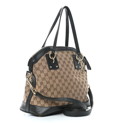 Gucci Monogram Medium Top Handle Bag Brown 3 of 12