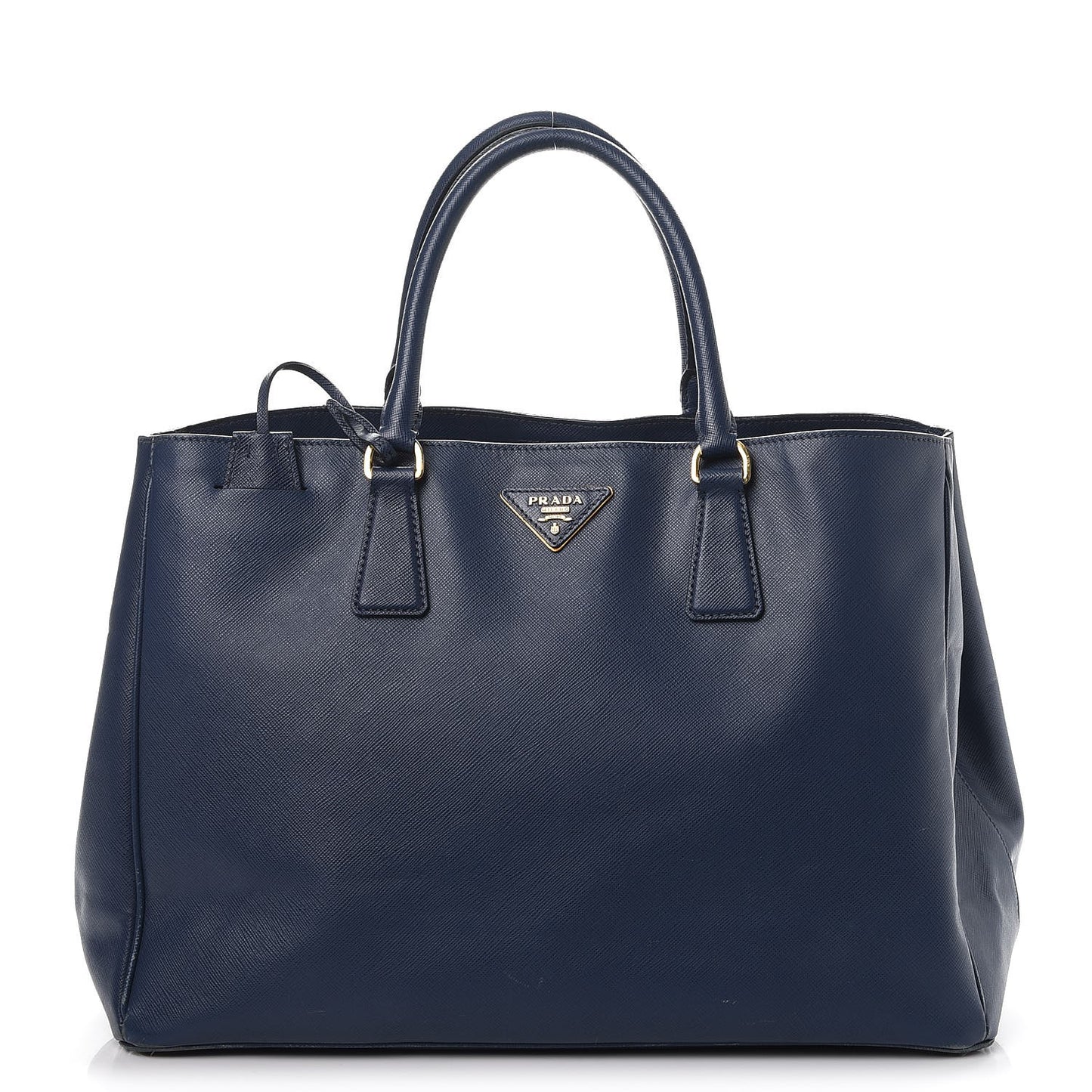 Saffiano Lux Large Tote Bluette