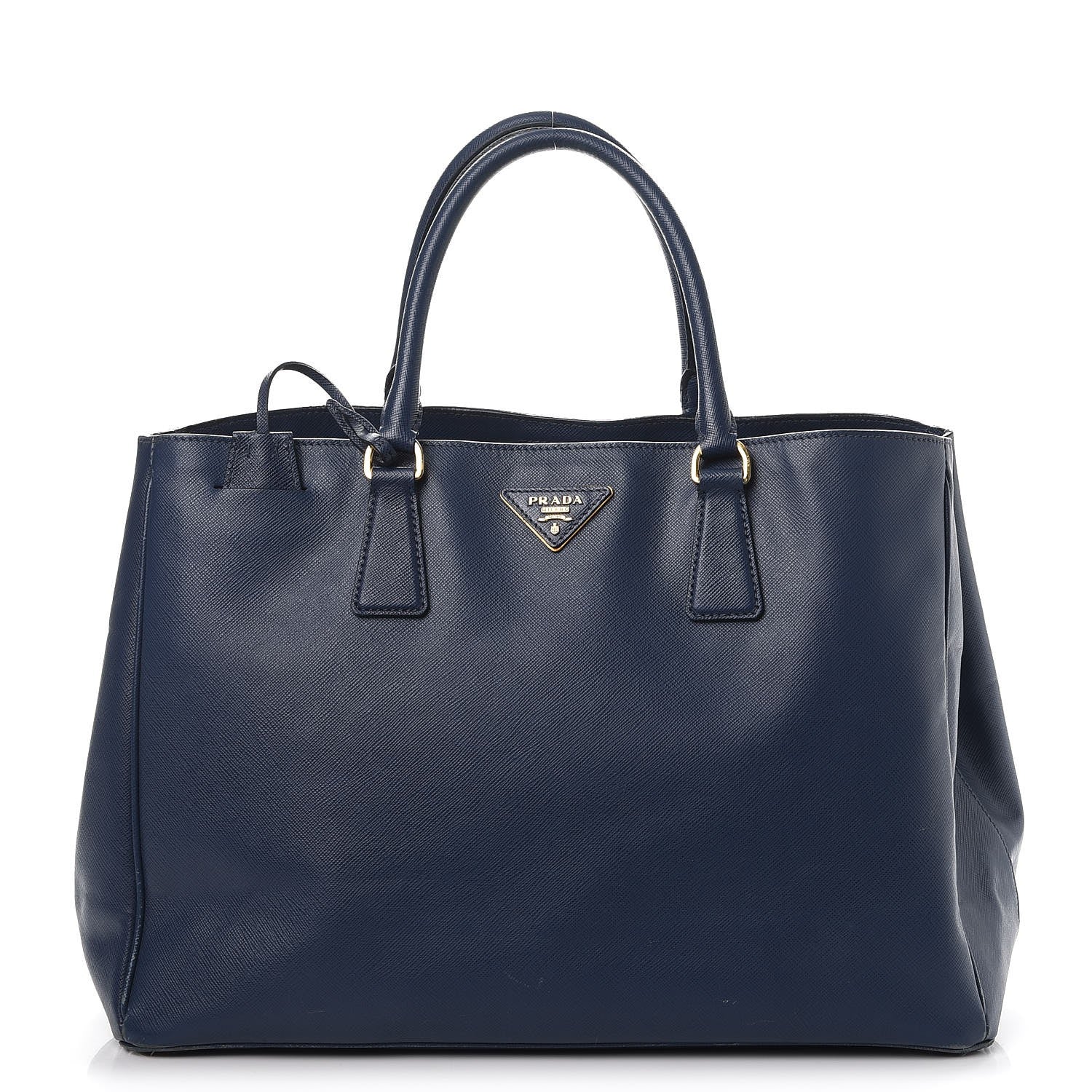 Prada Saffiano Lux Large Tote Bluette 1 of 24