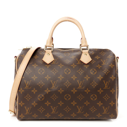 Louis Vuitton Monogram Speedy Bandouliere 30 1 of 10