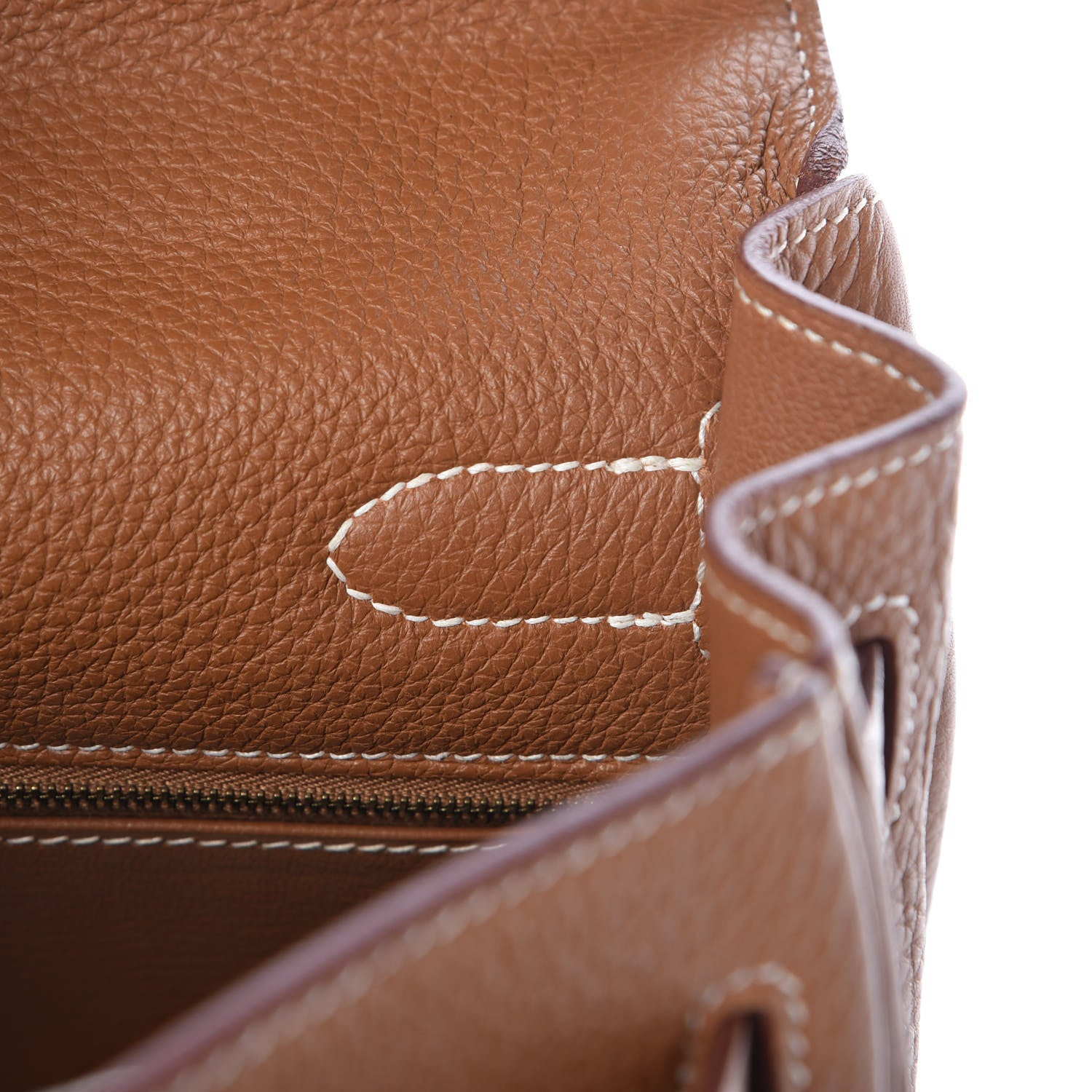 Hermes Togo Kelly Retourne 32 Gold 13 of 38