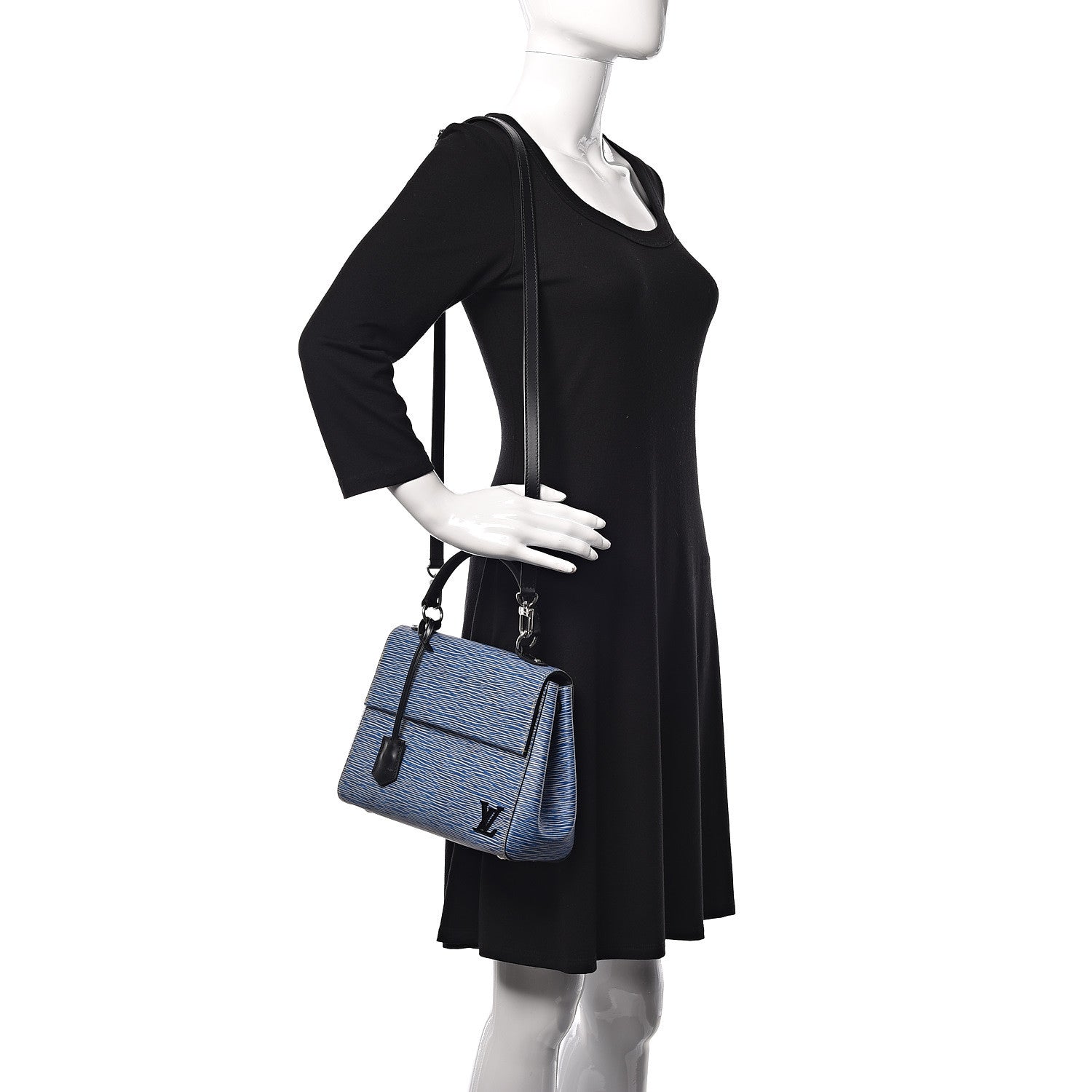 Louis Vuitton Epi Cluny BB Denim Light 2 of 9