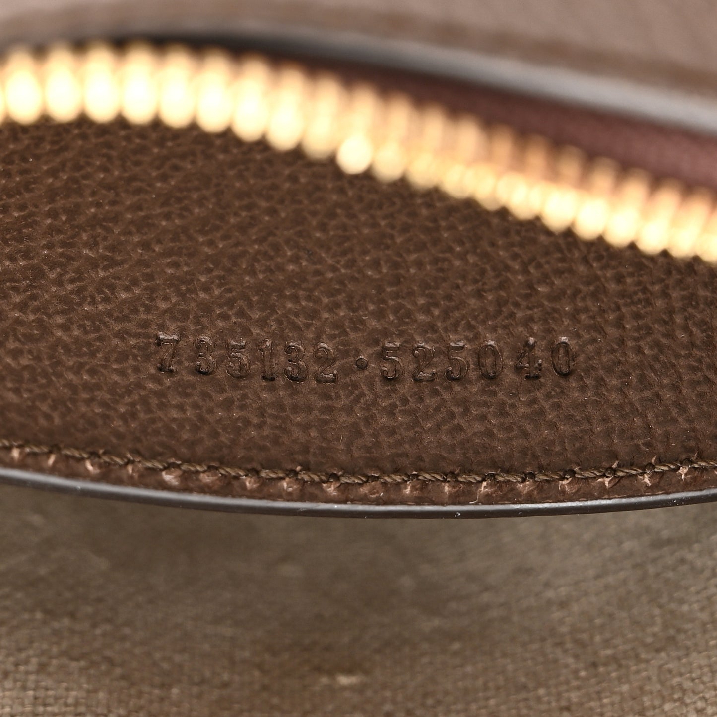 GG Supreme Monogram Textured Dollar Calfskin Web Small Ophidia GG Handbag Beige Ebony New Acero