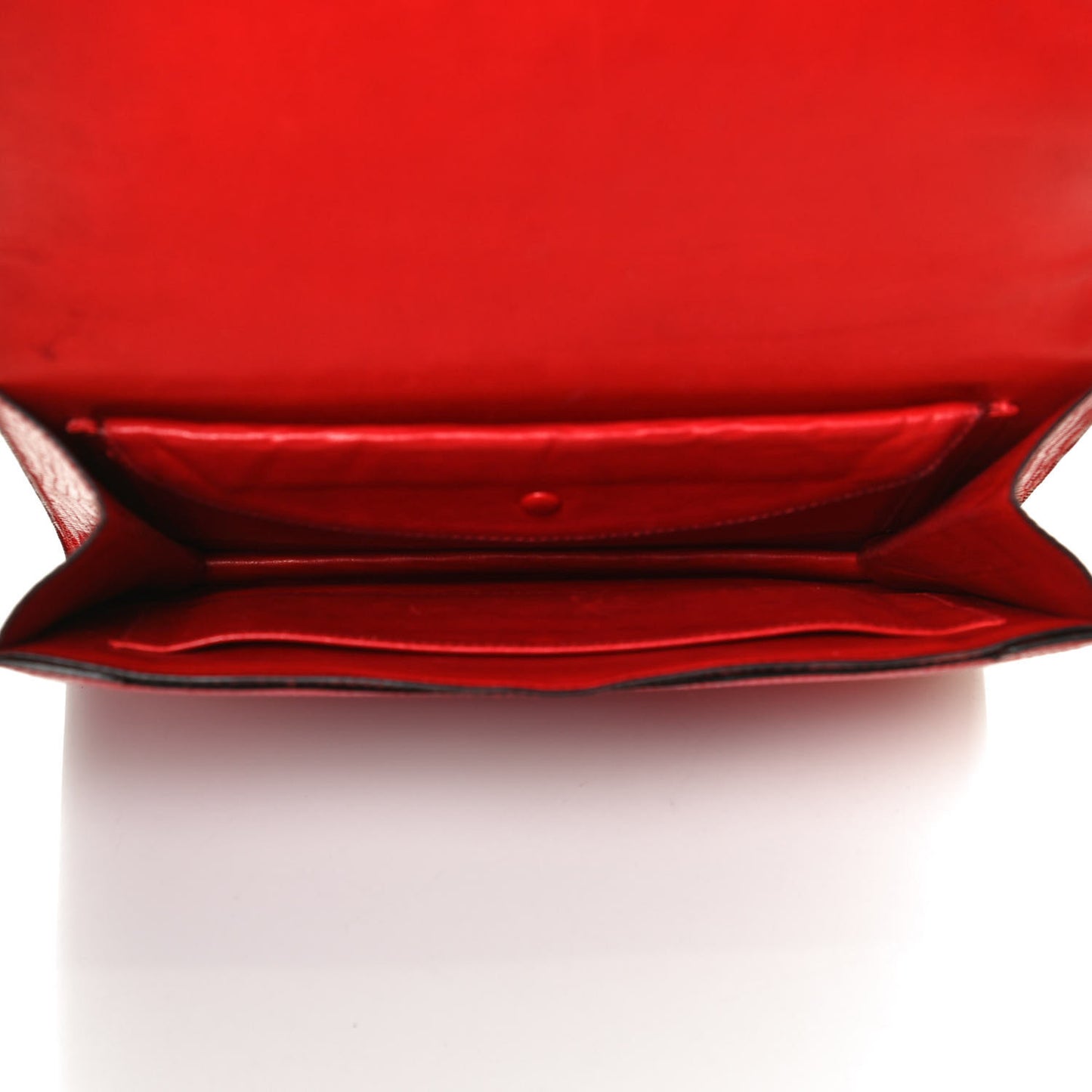 Lizard Faco Clutch Red