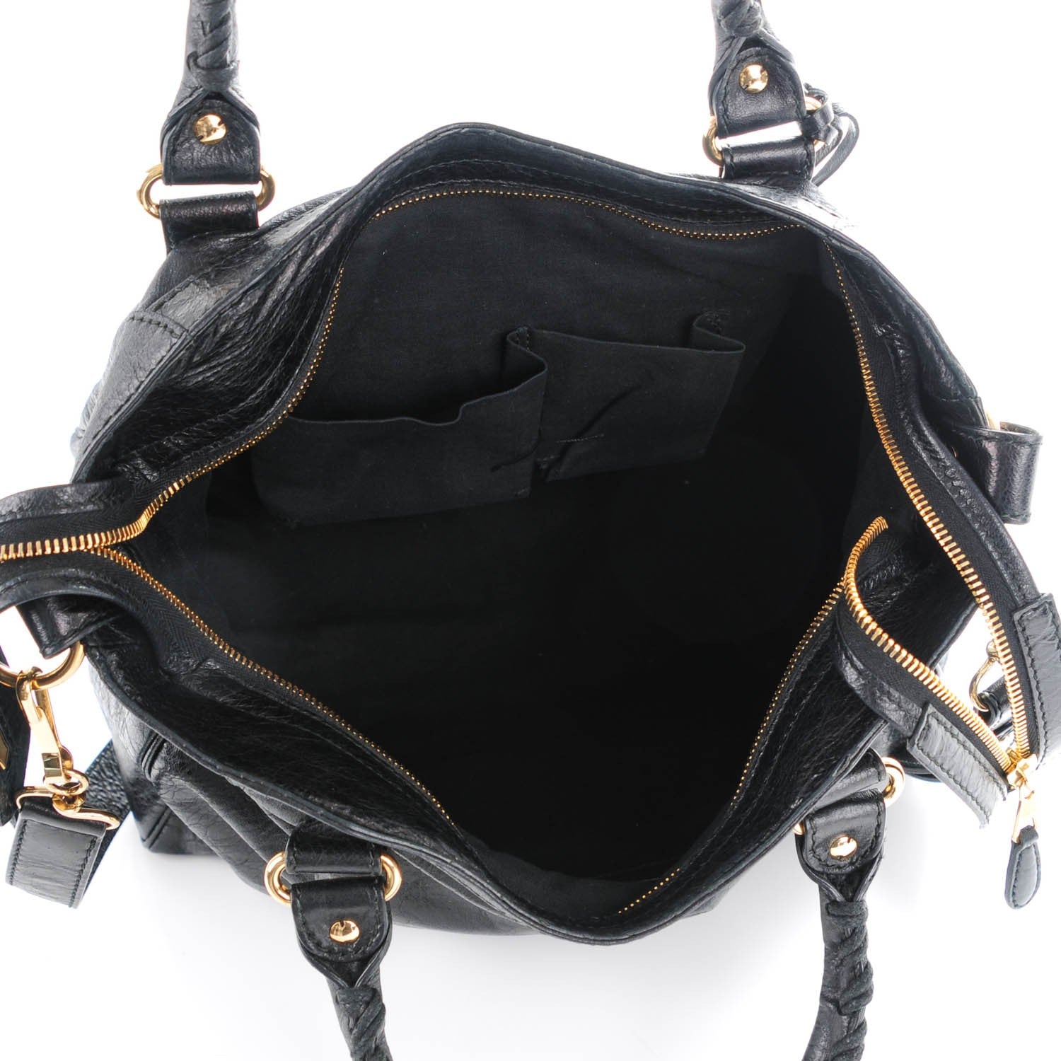 Balenciaga Agneau Giant 12 Gold Hardware Velo Black 5 of 7