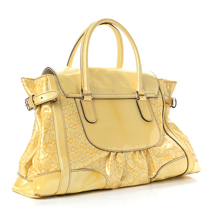 Gucci Dialux Guccissima Large Queen Tote Yellow 2 of 13