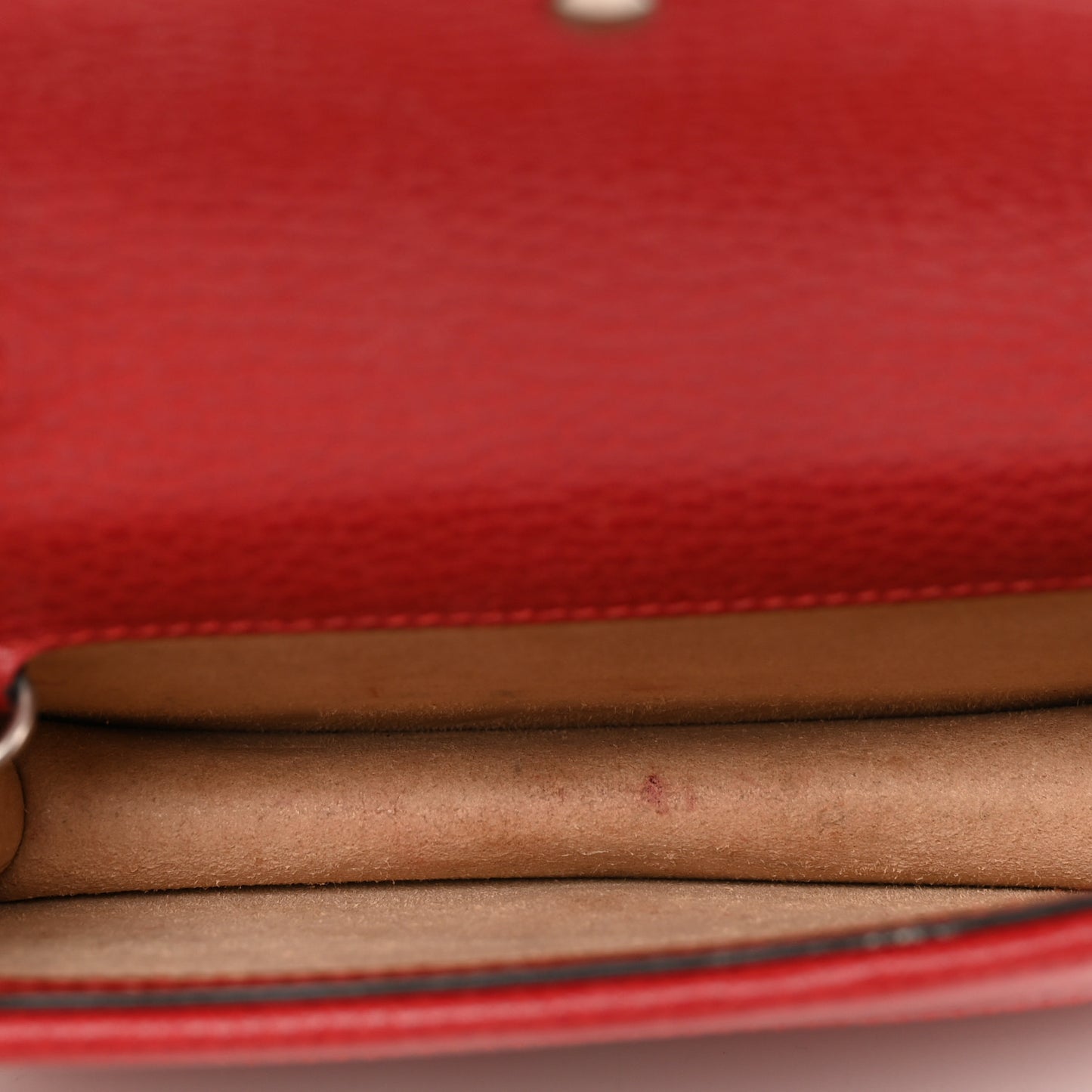 Calfskin Super Mini Dionysus Shoulder Bag Hibiscus Red