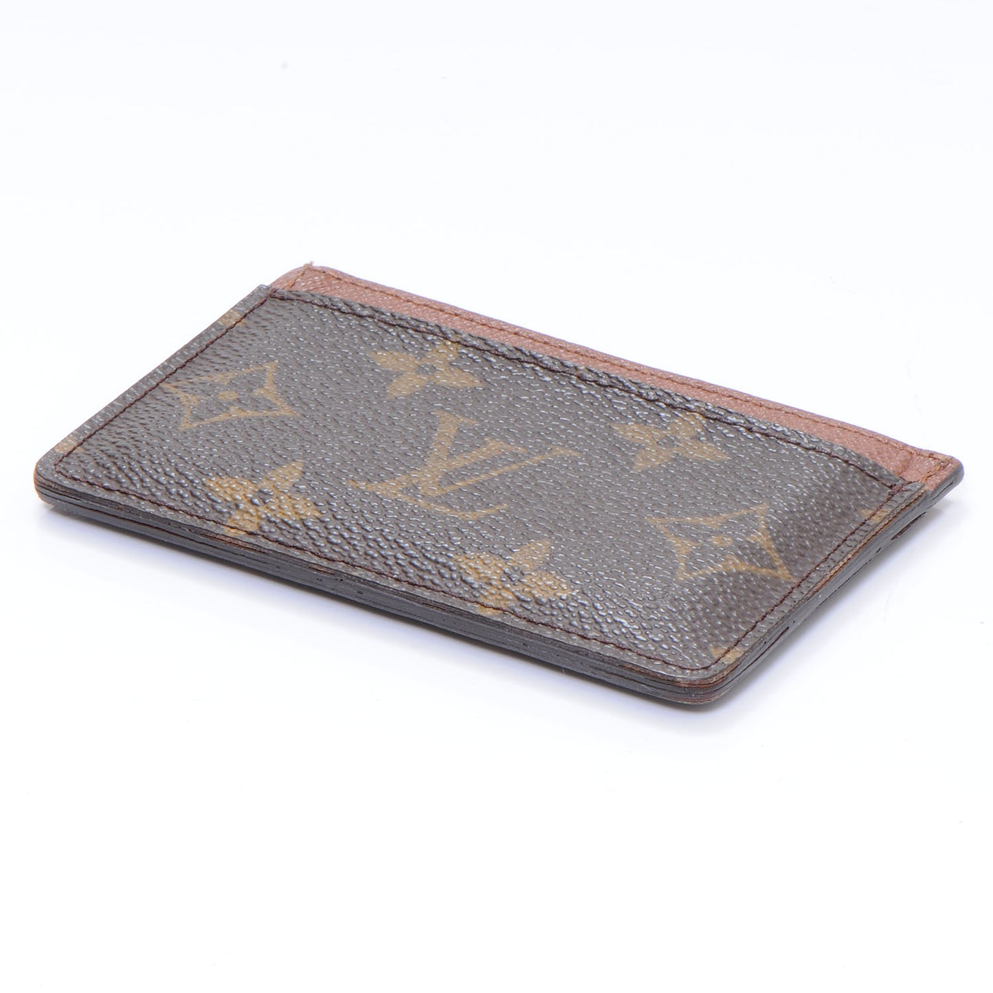 Monogram Simple Card Holder Wallet