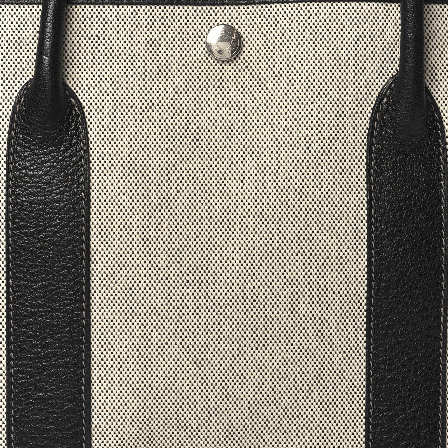 Toile Buffle Skipper Garden Party 36 MM Tote Black