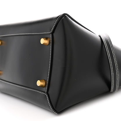 Celine Smooth Calfskin Double Stitching Mini Belt Bag Black 10 of 12