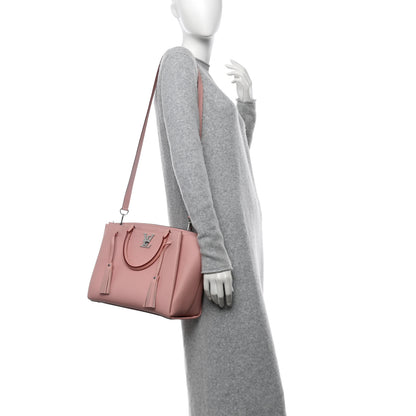 Louis Vuitton Calfskin Lockmeto Rose Poudre 2 of 10