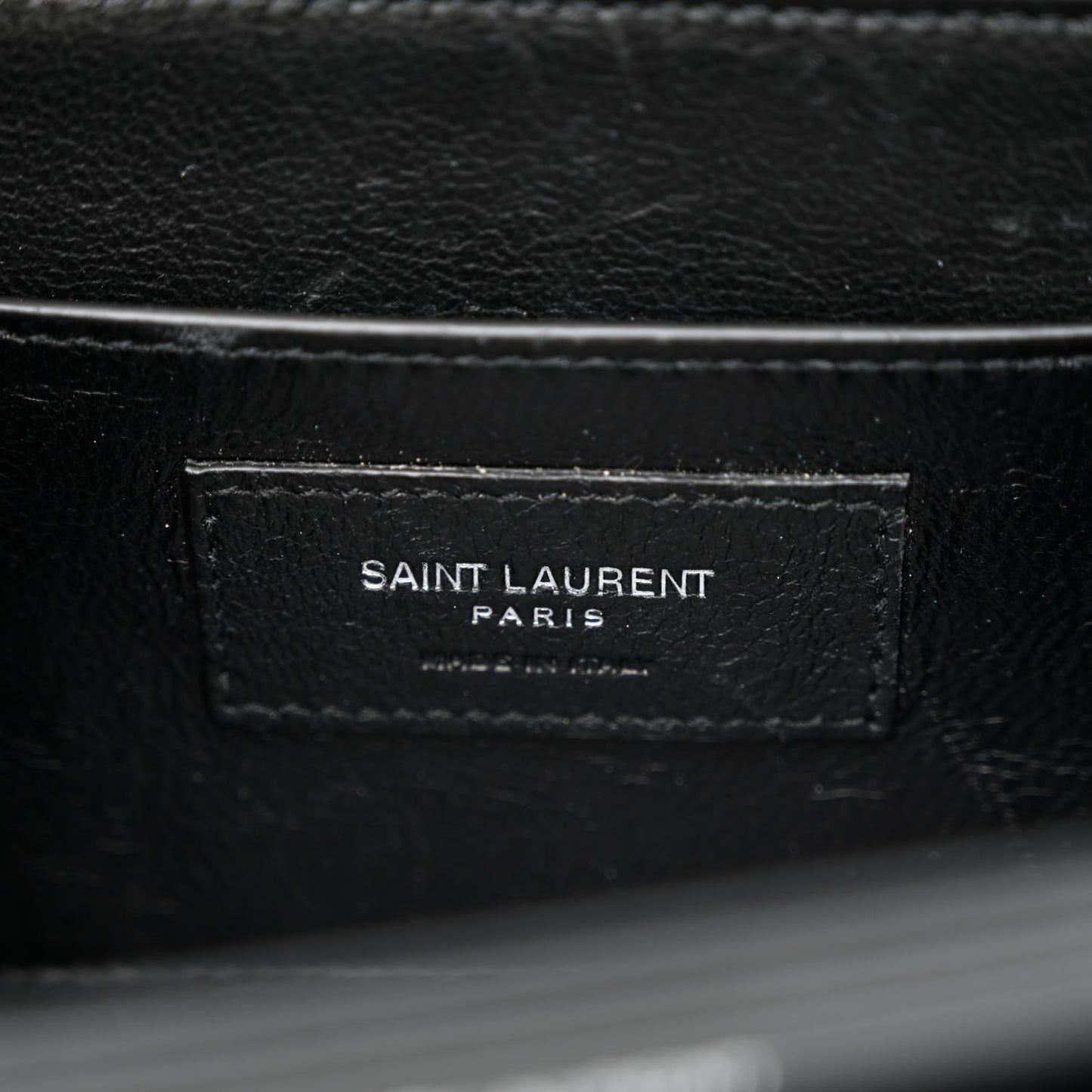 Box Calfskin Monogram Medium Solferino Satchel Black