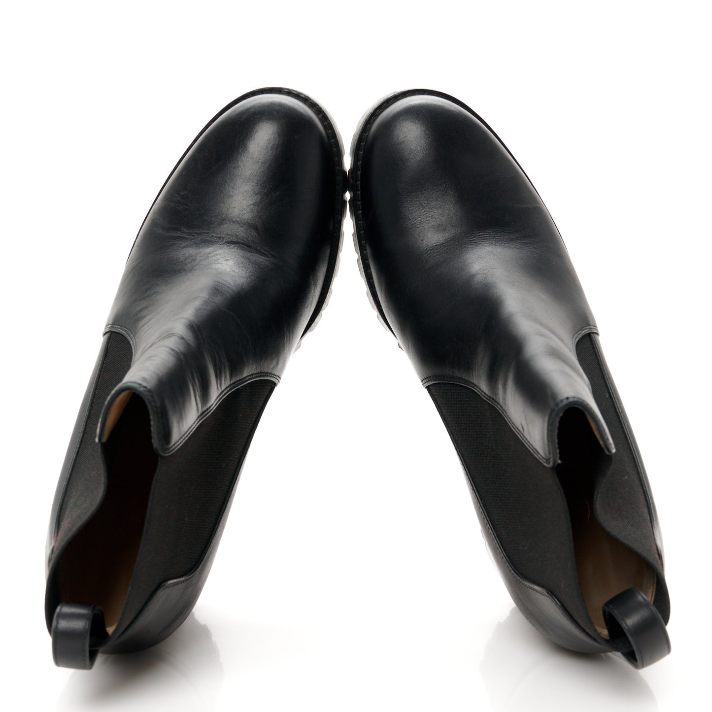 Calfskin Marchacroche 70 Chelsea Boots 36 Black