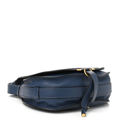 Chloe Calfskin Medium Marcie Round Crossbody Bag Royal Navy 4 of 12