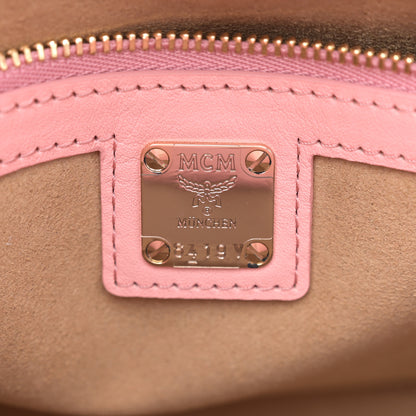 MCM Viestos Small Munchen Tote Blossom Pink 6 of 11