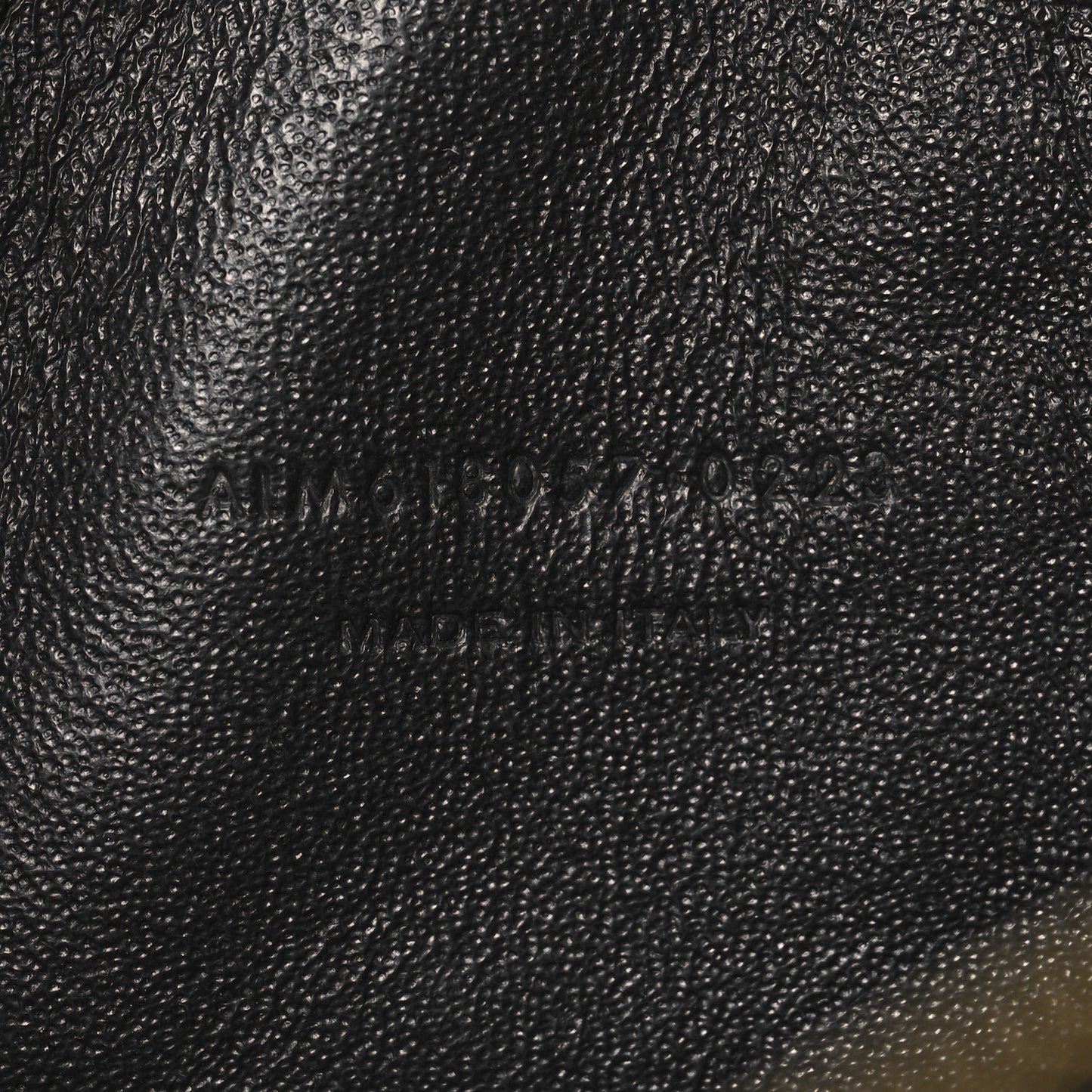 Grain De Poudre Matelasse Monogram Mini Lou Camera Bag Black