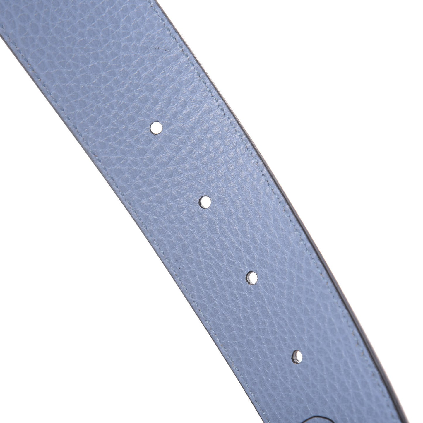 Dollar Calfskin 1973 Reversible Belt 90 36 Black Mineral Blue