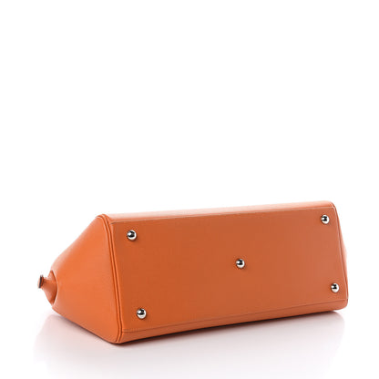 Hermes Epsom Paris Bombay 35 Orange 3 of 8