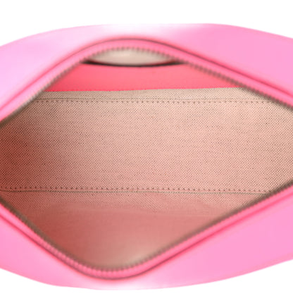 Gucci GG Supreme Monogram Textured Dollar Calfskin Web Ophidia Small Crossbody Bag Beige Ebony Fuchsia 5 of 10