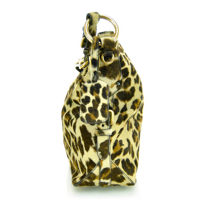 Prada Calf Hair Leopard Print Shoulder Bag 7 of 14
