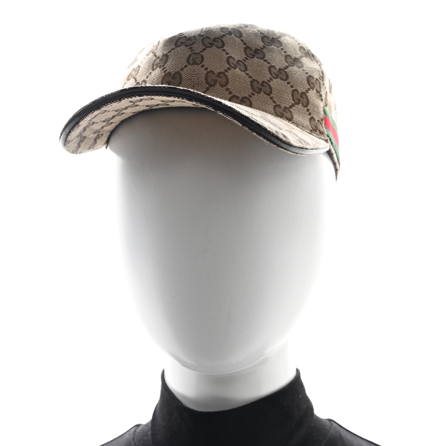 Gucci Monogram Web Baseball Hat S Beige Cocoa 2 of 10