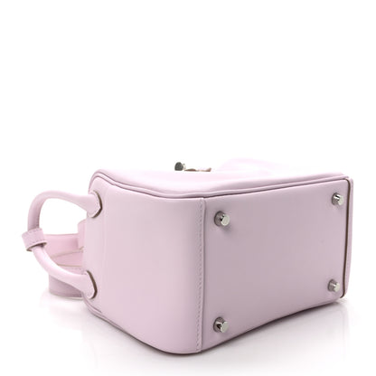 Hermes Swift Verso Mini Lindy 20 Mauve Pale Gold 4 of 9