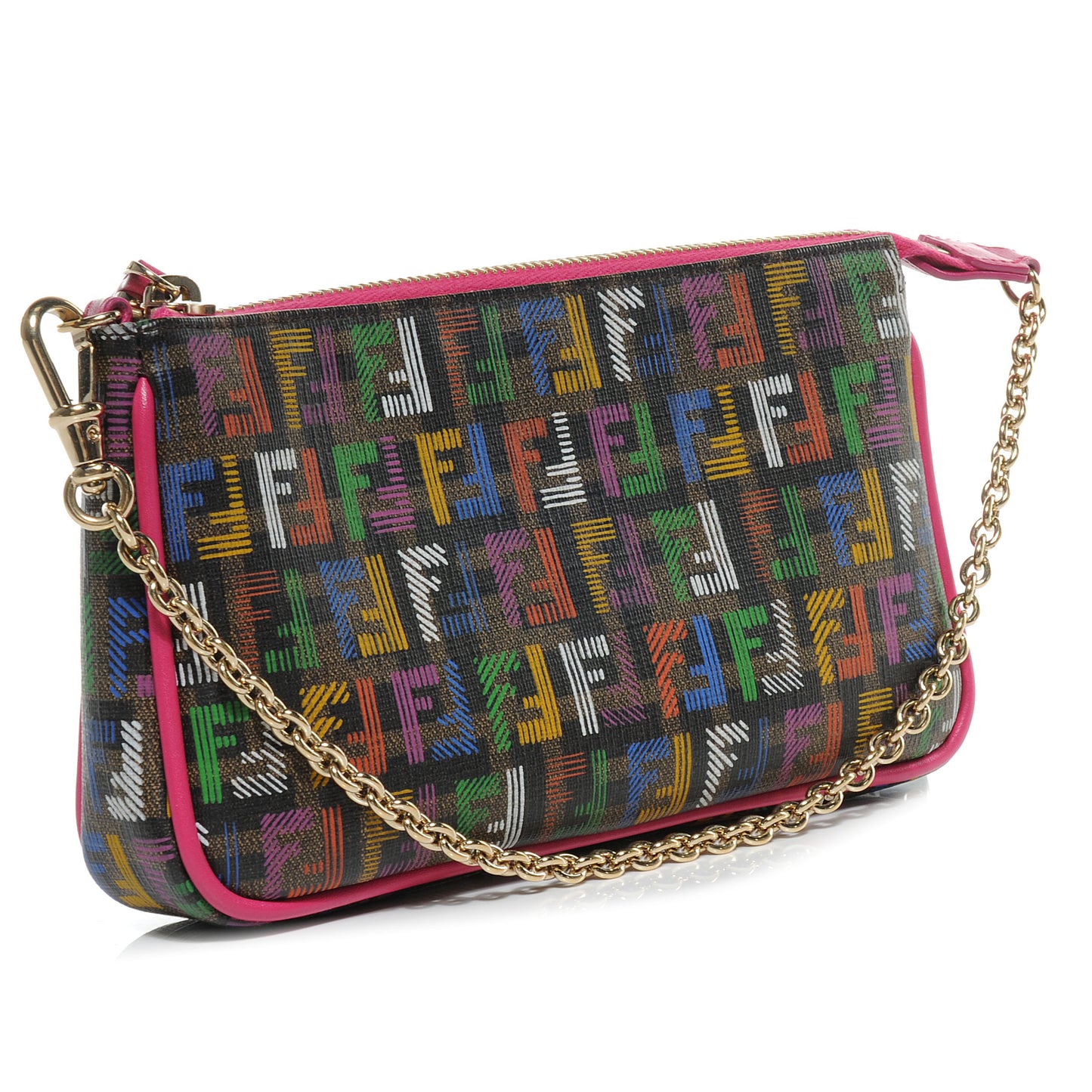 Zucchino Spalmati FF Multicolor Pochette Tobacco Multicolor