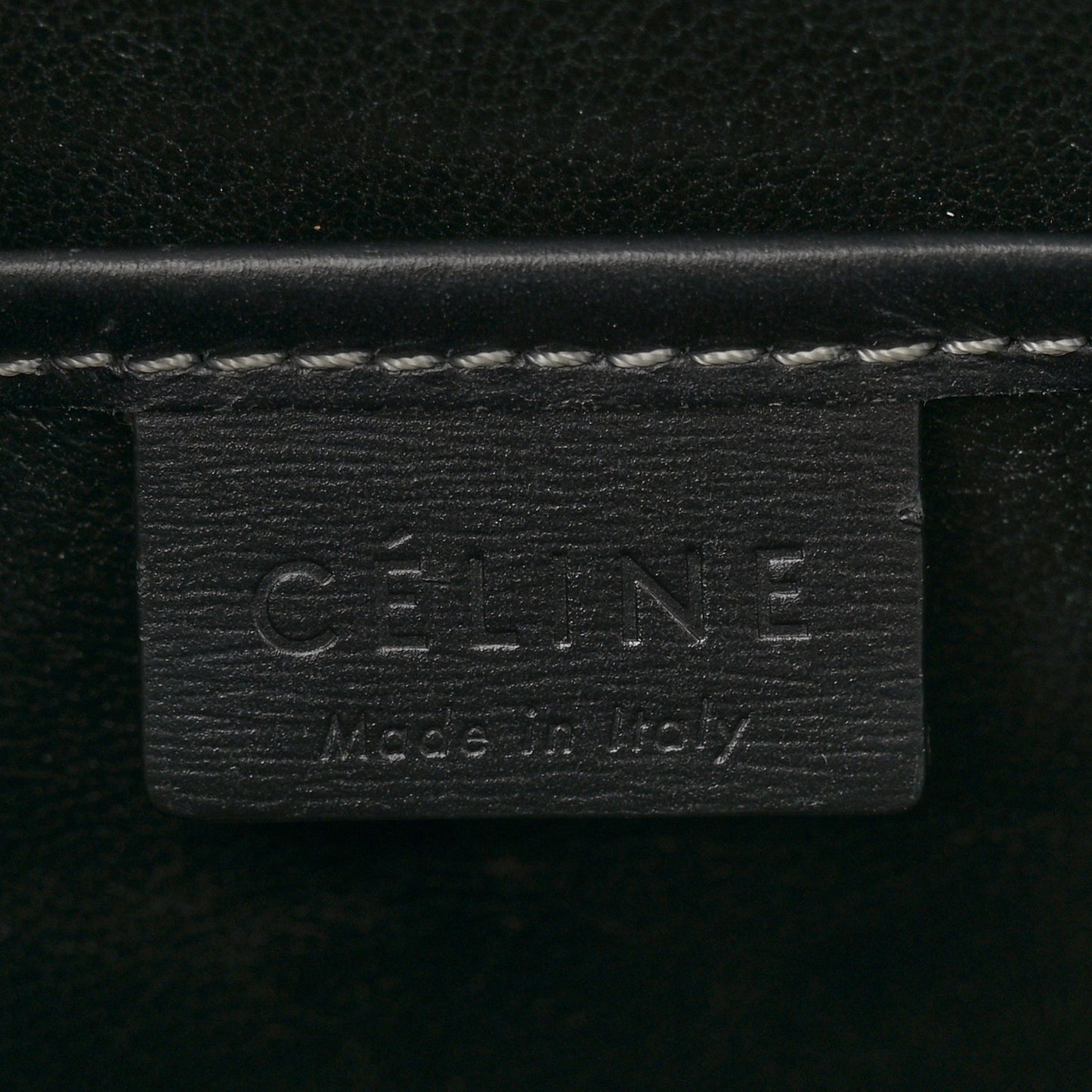 Glazed Calfskin Nano Bi-Color Luggage Dark Blue