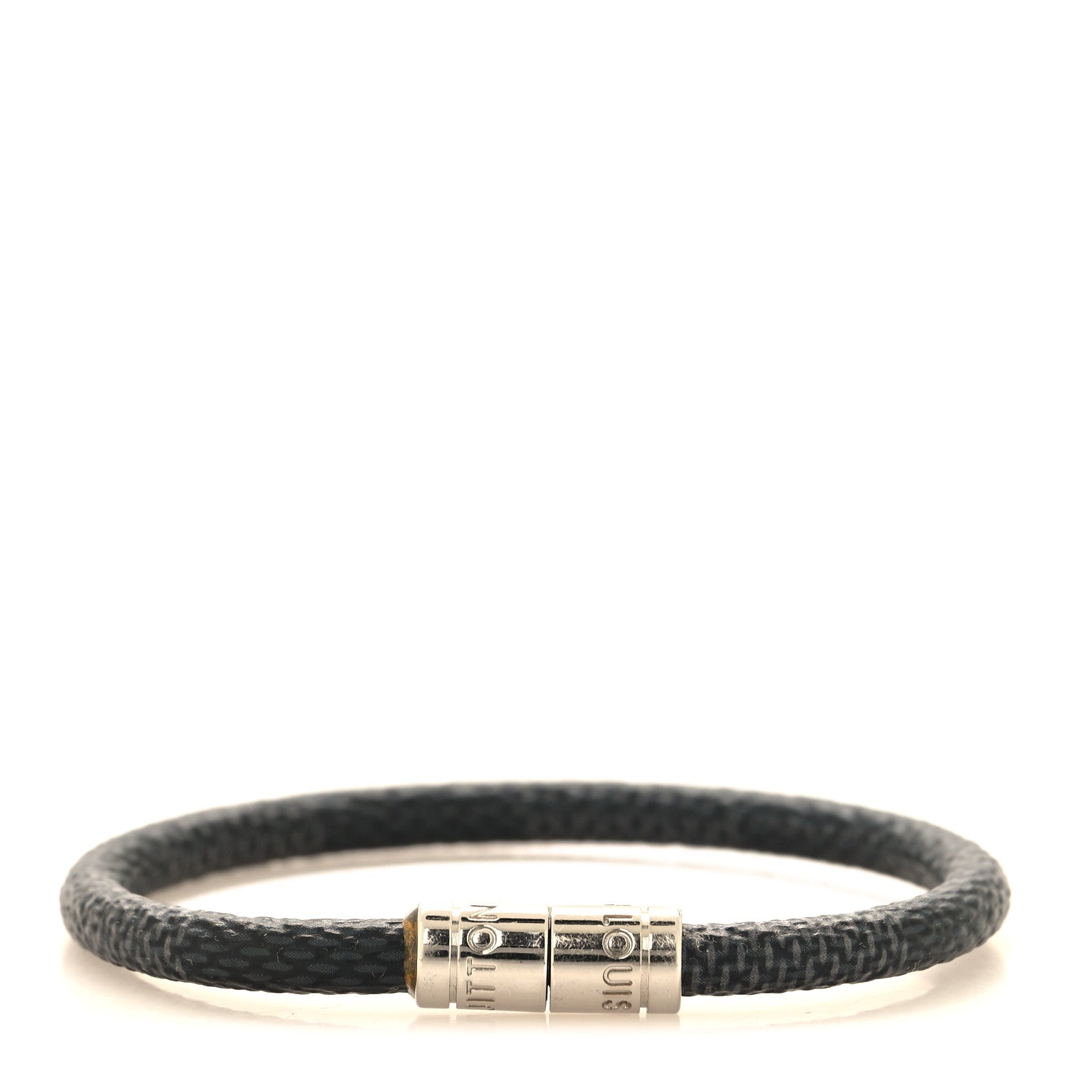 Louis Vuitton Damier Graphite Keep It Bracelet 1 of 4