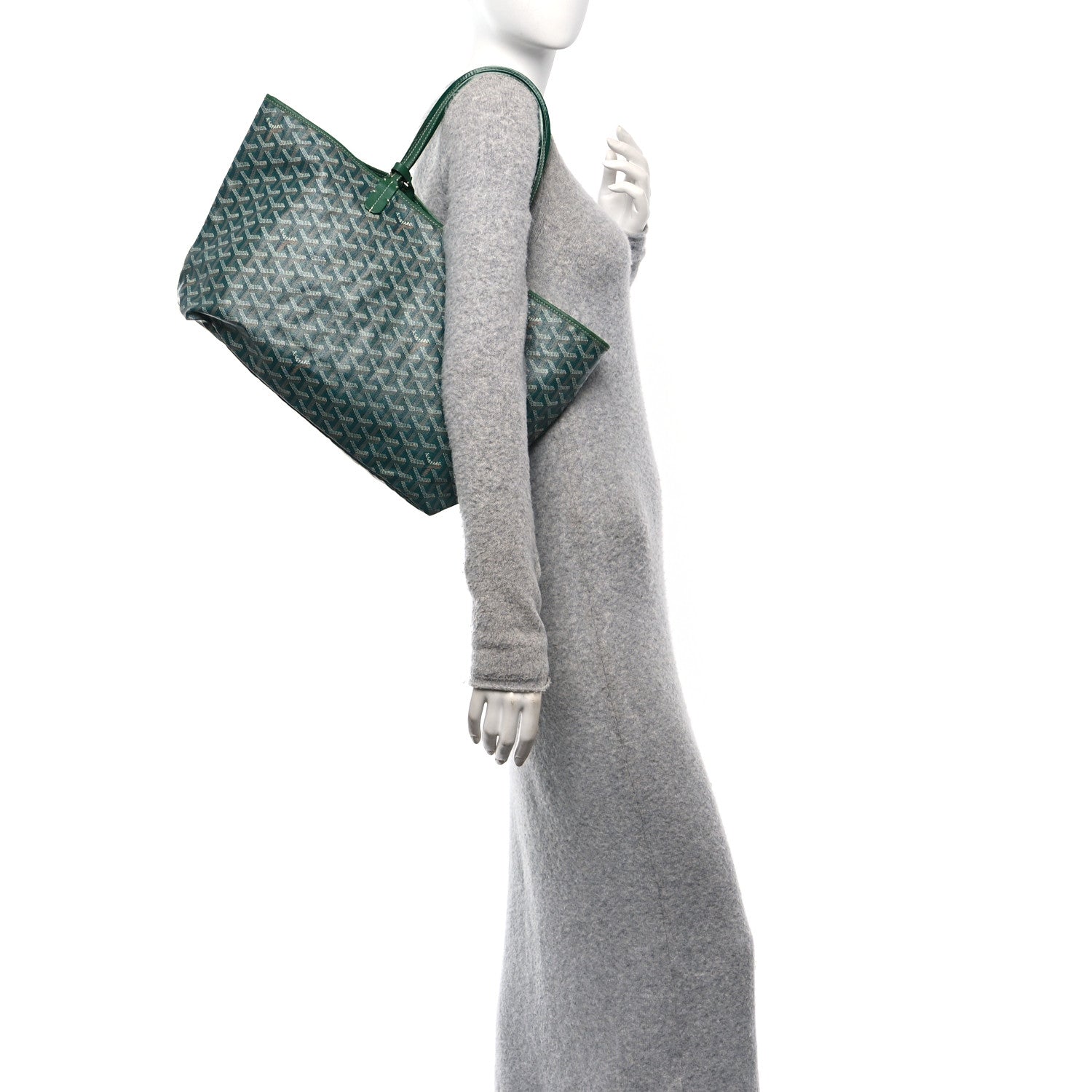 Goyard Goyardine Saint Louis PM Green 2 of 13