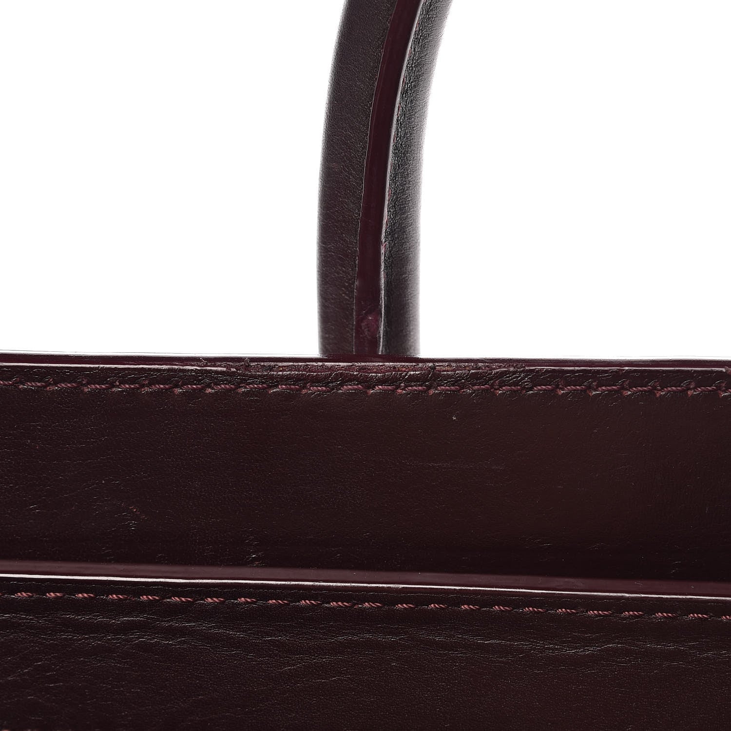 Celine Smooth Calfskin Mini Luggage Burgundy 9 of 23