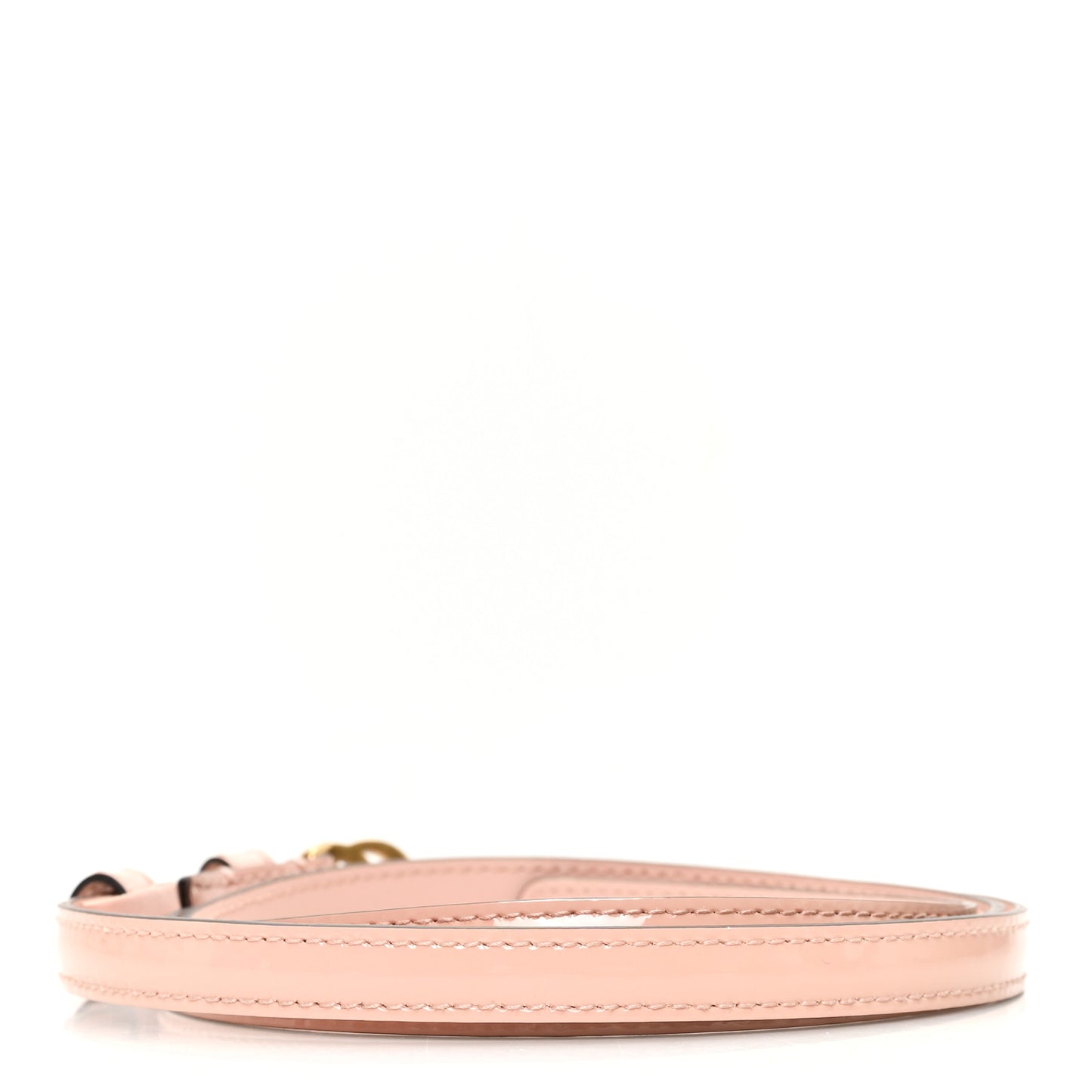 Patent Double G Thin Belt 110 44 Powder Pink