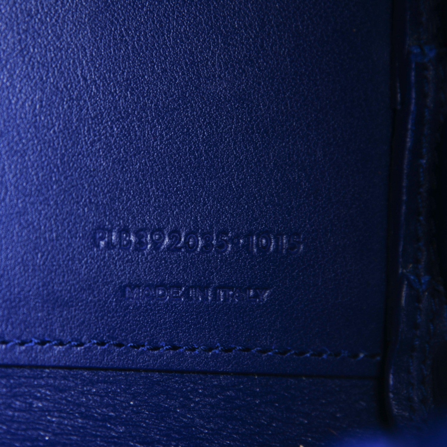 Saint Laurent Grained Calfskin Nano Sac De Jour Royal Blue 5 of 7
