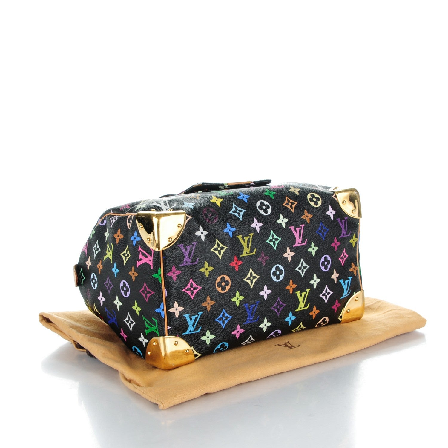Louis Vuitton Monogram Multicolor Speedy 30 Black 4 of 8